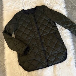 Theory Quilted down coat